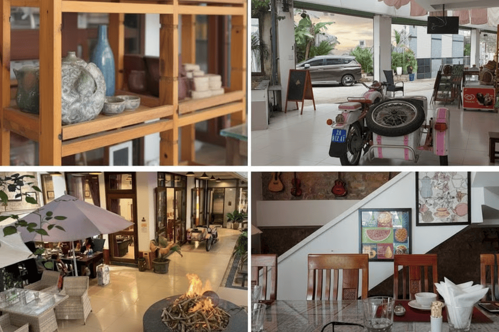 Kim Gia l&agrave; điểm hẹn ẩm thực hấp dẫn giữa l&ograve;ng Đ&agrave; Lạt, nổi bật với kh&ocirc;ng gian cổ k&iacute;nh được cải tạo từ biệt thự mang phong c&aacute;ch ch&acirc;u &Acirc;u